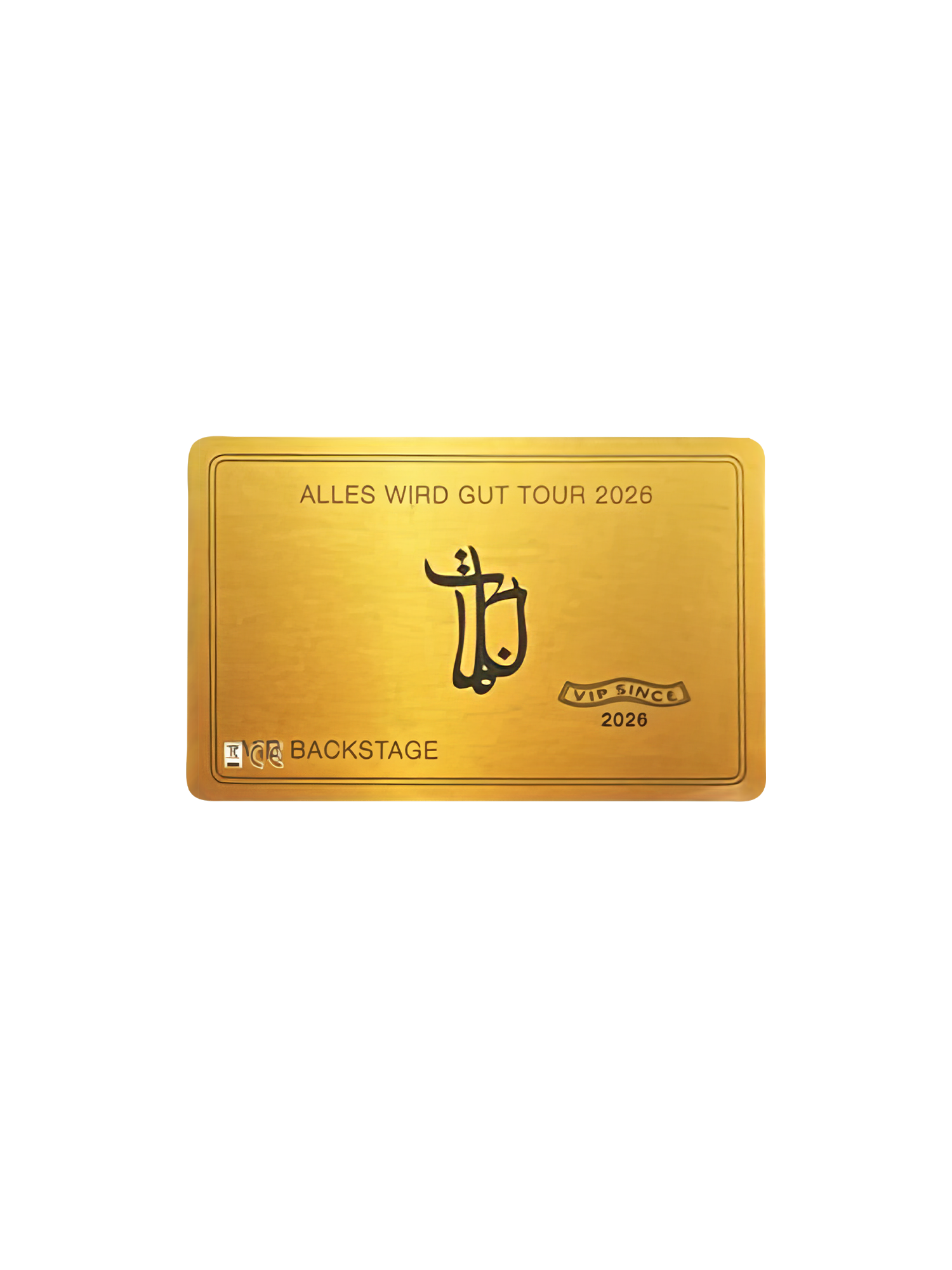 VIP Backstage Pass (VIP Ticket + Backstage Pass + Album Box + Specials)
