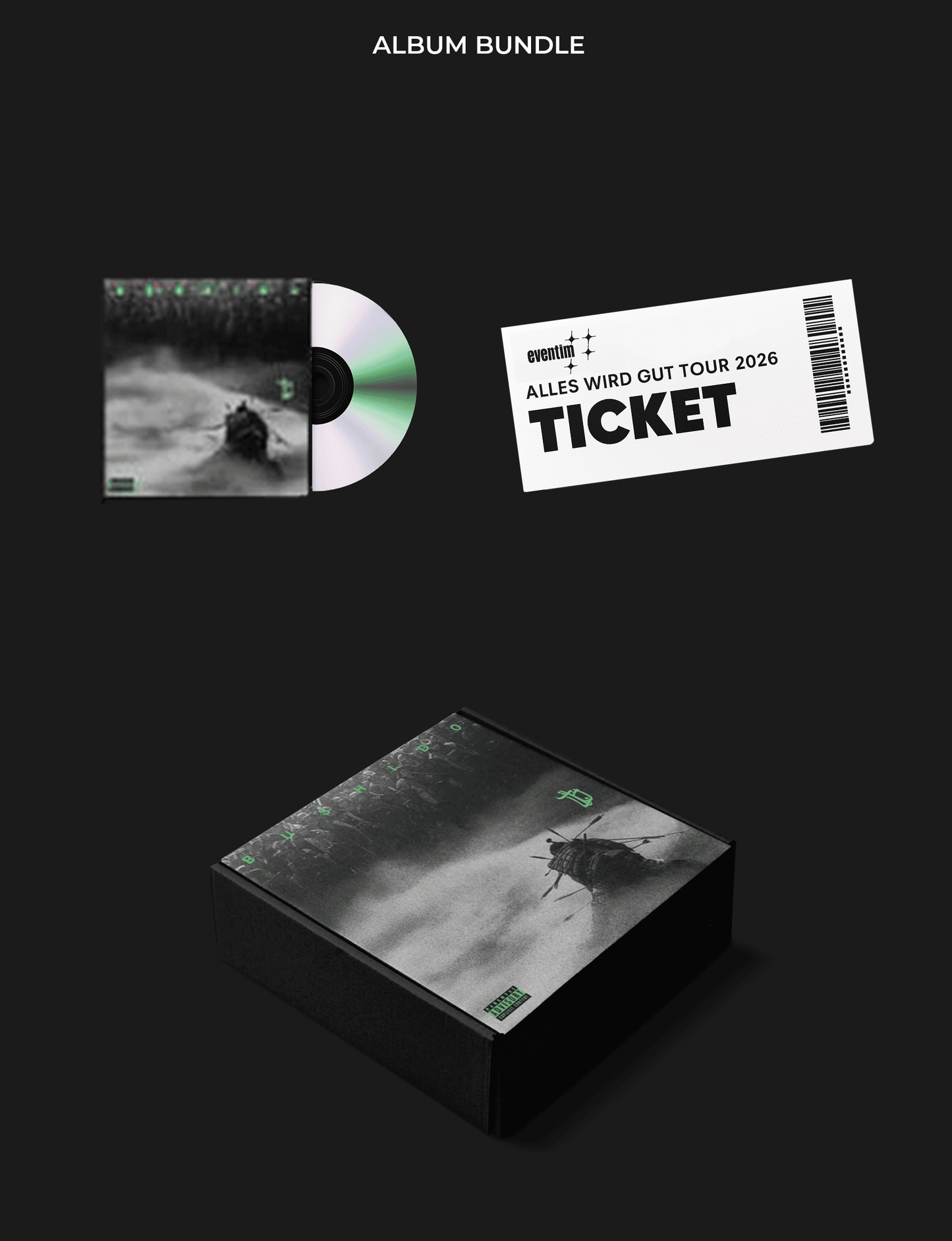 Album Bundle (Album + Konzertticket)