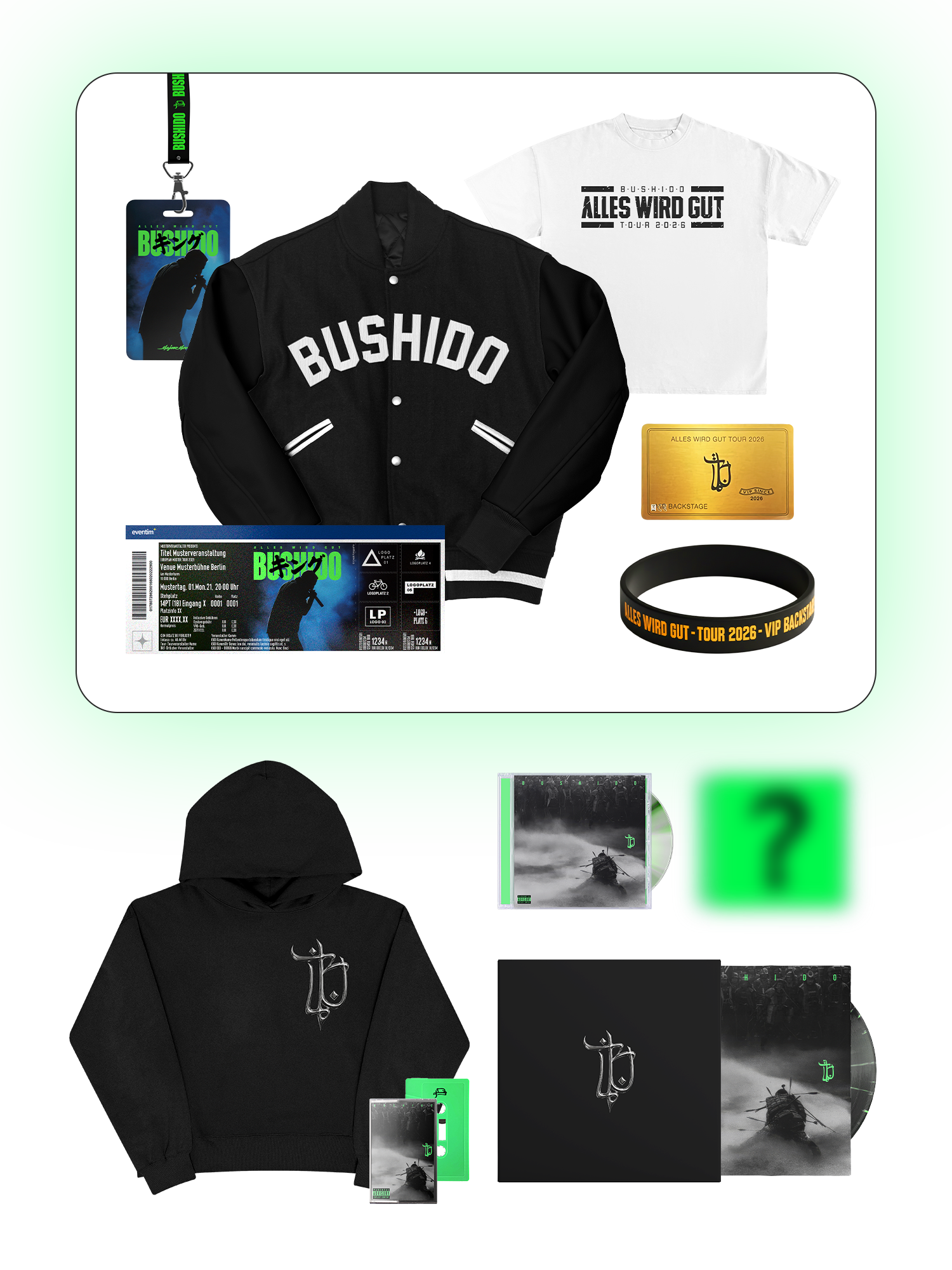 VIP Backstage Pass (VIP Ticket + Backstage Pass + Album Box + Specials)