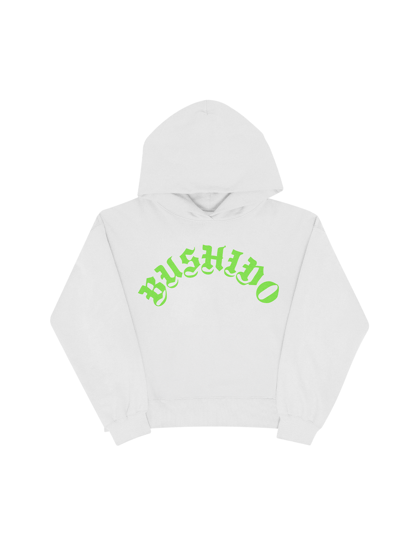 Hoodie Arc Logo WHT-GREEN