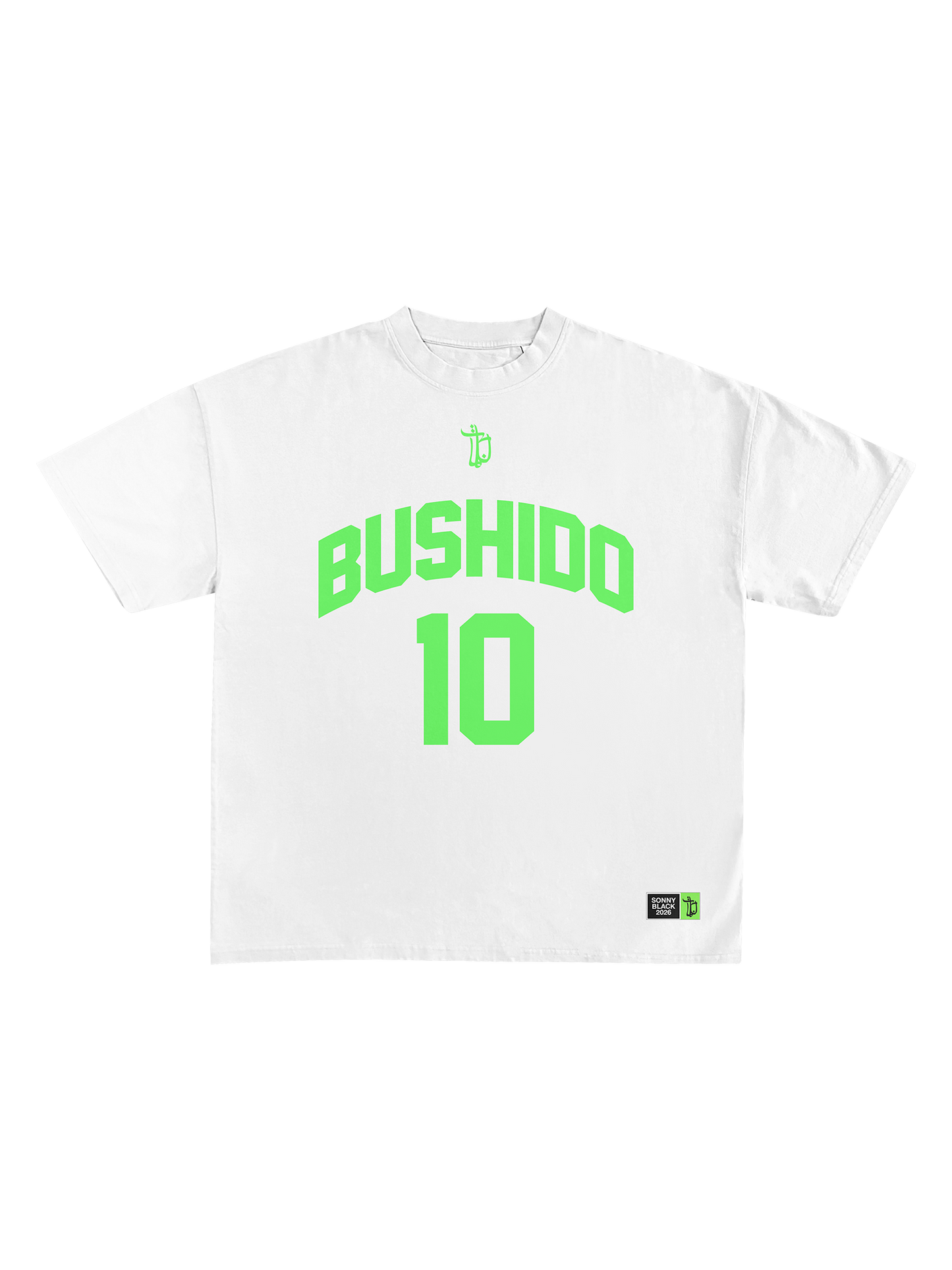 Jersey Shirt WHT-GREEN