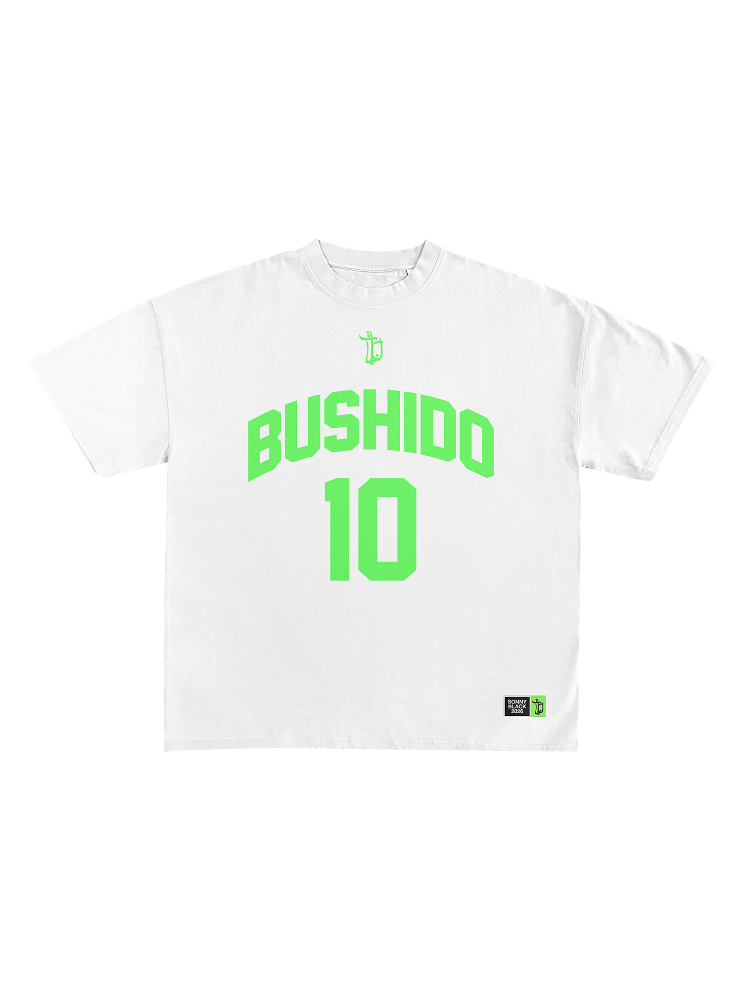 Jersey Shirt WHT-GREEN