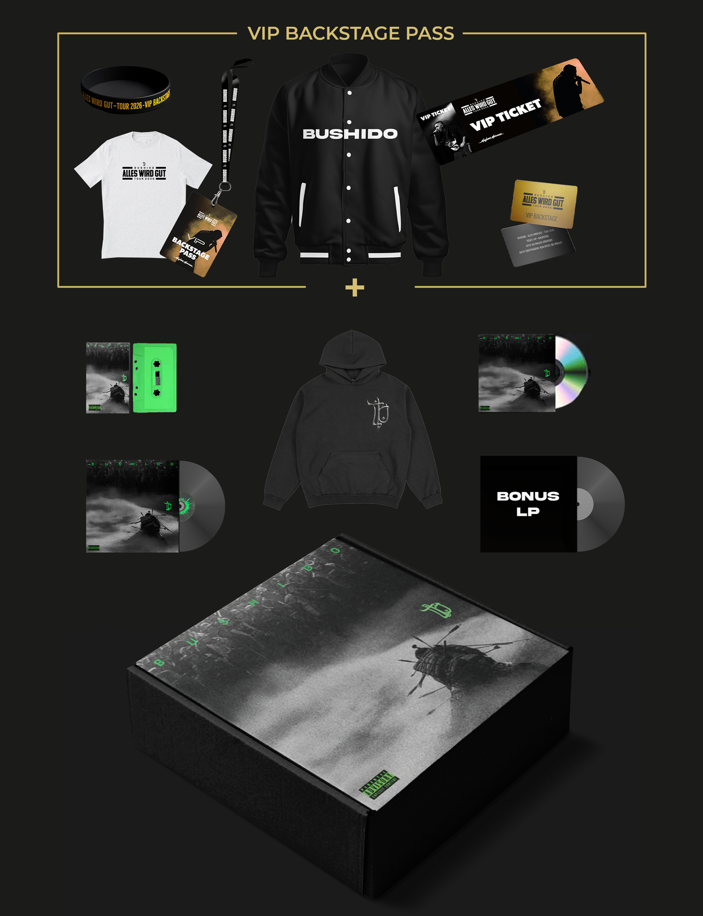 VIP Backstage Pass (VIP Ticket + Backstage Pass + Album Box + Specials)